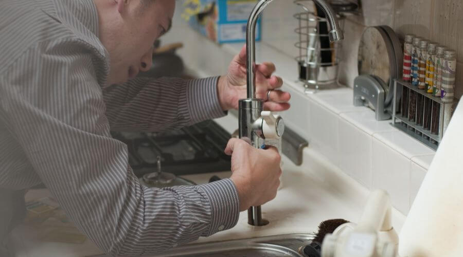 Professional bathroom faucet installation in La Joya, NM